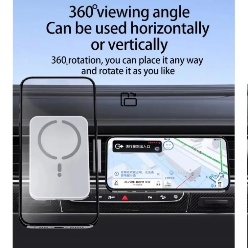 Magnetic Car Wireless Charger  - Magnetic Phone Holder For Car Vent recension och pris