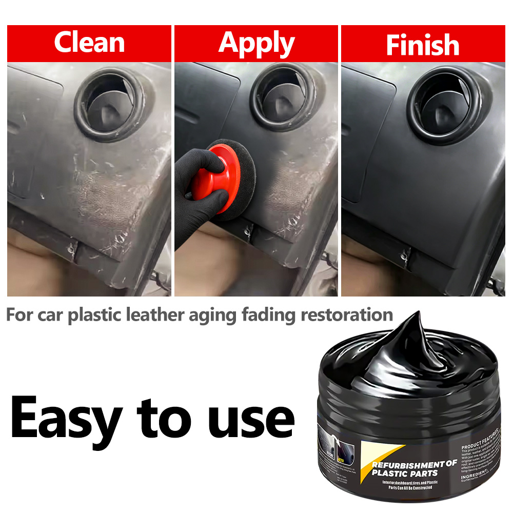 Car Interior Plastic Leather S - Car Scratch Repair Polishing Wax Paste recension och pris