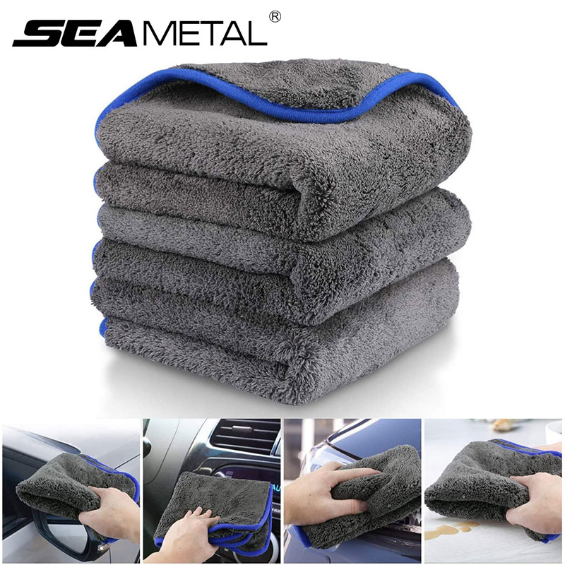 SEAMETAL 1200GSM Microfiber Ca - Microfiber Car Drying Towel Super Absorbent recension och pris