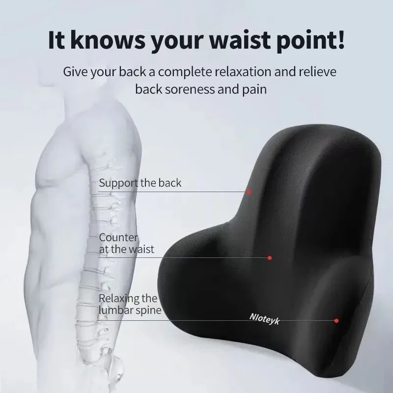 Memory Foam Car Neck Cushion C - Memory Foam Car Neck Pillow Lumbar Support recension och pris