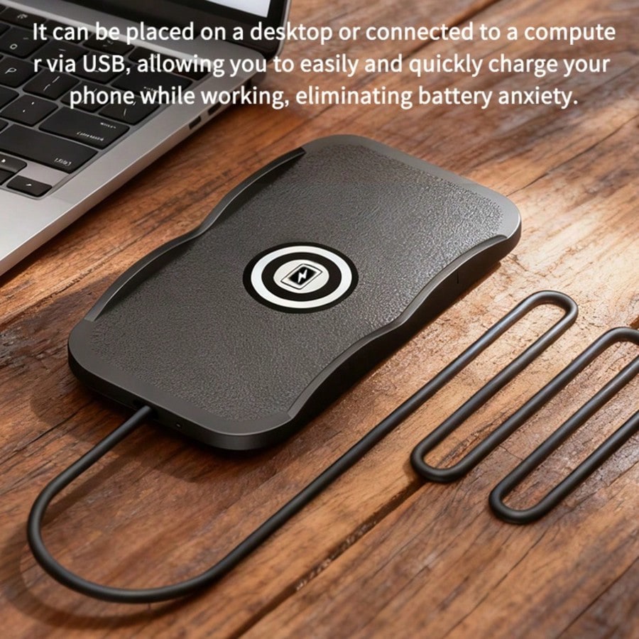 Tafdiur 1-Piece Silicone Squar - Wireless Car Charger Mount Fast Charging recension och pris