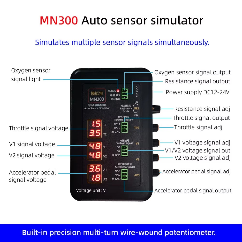 Auto Sensor Simulator Automoti - Auto Repair Tools recension och pris