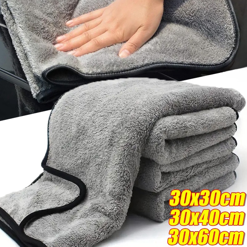 Car Microfiber Towel Cleaning  - Microfiber Car Drying Towel Super Absorbent recension och pris
