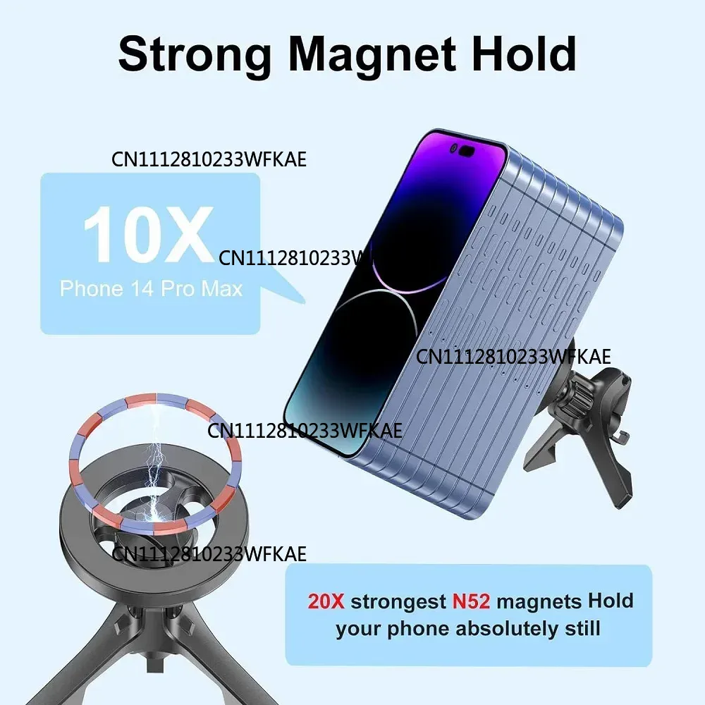 Magnetic Air Vent Car Phone St - Magnetic Phone Holder For Car Vent recension och pris