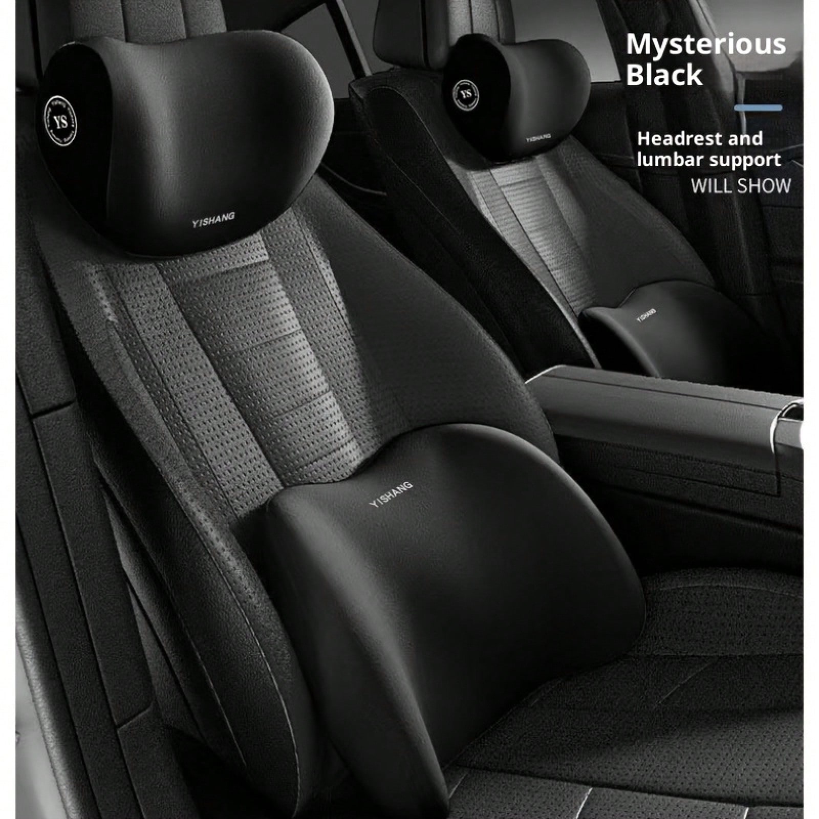 Car Headrest & Lumbar Support  - Memory Foam Car Neck Pillow Lumbar Support recension och pris
